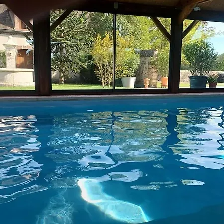 La Fontaine Du Perche - Cinema, Sauna, Spa, Piscine Interieure Chauffee Jusqu'a Fin Novembre 度假居 Longny-les-Villages
