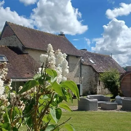 La Fontaine du Perche - Home Cinéma, Sauna, SPA, piscine intérieure chauffée jusqu'à fin novembre 펜션 *
