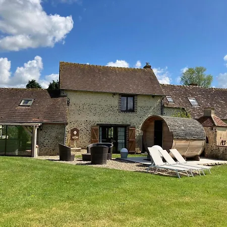 La Fontaine du Perche - Home Cinéma, Sauna, SPA, piscine intérieure chauffée jusqu'à fin novembre Longny-les-Villages